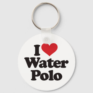 I Liebe Water Polo Schlüsselanhänger