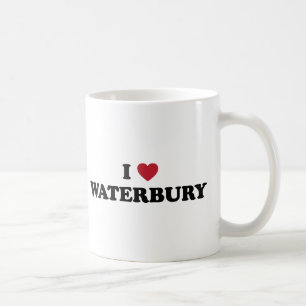 I Liebe Waterbury Connecticut Kaffeetasse