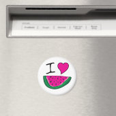 I Liebe Watermelon Magnet (In Situ (Geschirrspüler))