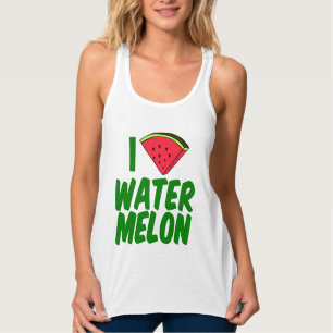 I Liebe Watermelon Niedlich Summer Tank Top