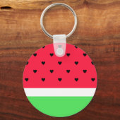 I Liebe Watermelon Schlüsselanhänger (Vorderseite)