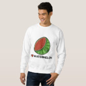 I Liebe Watermelon Sweatshirt (Vorne ganz)