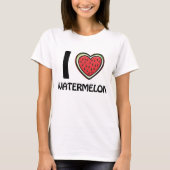 I Liebe Watermelon T-Shirt (Vorderseite)