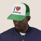 I Liebe Watermelon Truckerkappe (Beispiel)