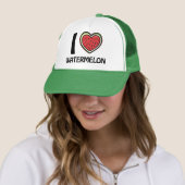 I Liebe Watermelon Truckerkappe (Beispiel)