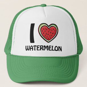 I Liebe Watermelon Truckerkappe