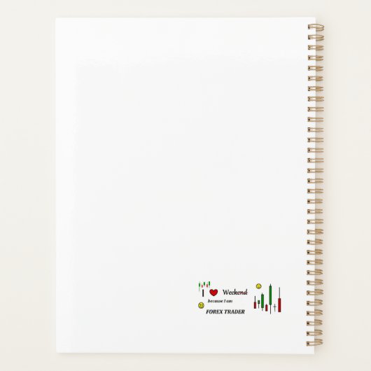 I Liebe Week Forex Trading Planner Planer (Rückseite)