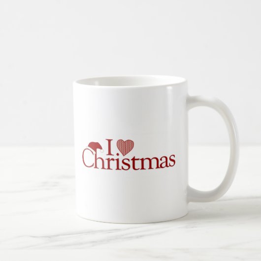 I Liebe-Weihnachten Kaffeetasse (Rechts)