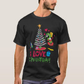I Liebe Weihnachten - MARVIN THE MARTIAN™ T-Shirt (Vorderseite)