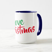 I Liebe Weihnachten Tasse Weihnachten Weihnachten (VorderseiteRechts)