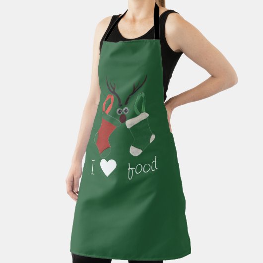 I Liebe Weihnachtsessen Schürze (InSitu)
