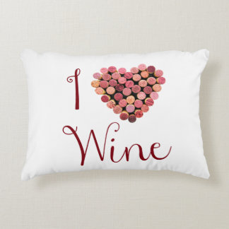 I Liebe Wein Akzent Kissen