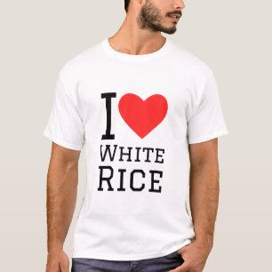 I Liebe Weißreis T-Shirt