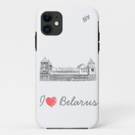 I Liebe Weißrussland-Mir-Schlossarchitektur М и р  Case-Mate iPhone Hülle