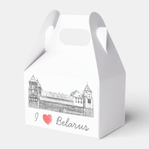 I Liebe Weißrussland-Mir-Schlossarchitektur М и р  Geschenkschachtel