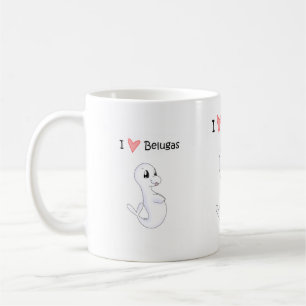 I Liebe-Weißwal-Tasse Kaffeetasse