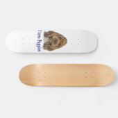 I Liebe Welpen Skateboard (Horizontal)