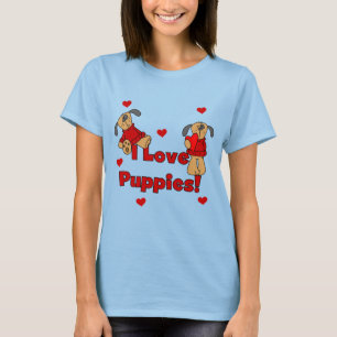 I Liebe-Welpen-T-Shirts und Geschenke T-Shirt