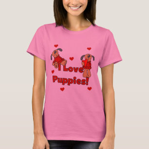 I Liebe-Welpen-T-Shirts und Geschenke T-Shirt