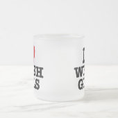 I Liebe Welsh Girls Mattglastasse (Mittel)