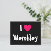 I Liebe Wembley Postkarte (Stehend Vorderseite)