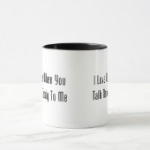 I Liebe, wenn Sie Nerdy mit mir sprechen Tasse (Zentrum)