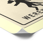 I Liebe Werewolves Poster (Ecke)