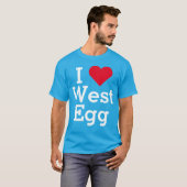 I Liebe West Egg T-Shirt (Vorne ganz)