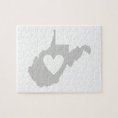I Liebe West Virginia Puzzle (Horizontal)