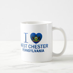 I Liebe Westchester, PA Kaffeetasse