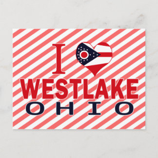 I Liebe Westlake, Ohio Postkarte