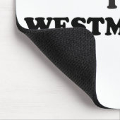 I Liebe Westminster Colorado Mousepad (Ecke)