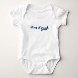 I Liebe-Westniederlassung Michigan Baby Strampler