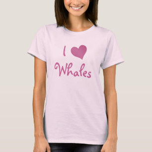I Liebe Whales T-Shirt