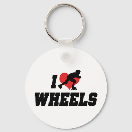 I Liebe Wheels Schlüsselanhänger (Vorderseite)