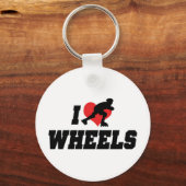 I Liebe Wheels Schlüsselanhänger (Vorderseite)