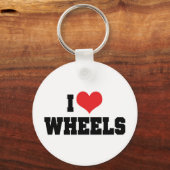 I Liebe Wheels Schlüsselanhänger (Vorderseite)