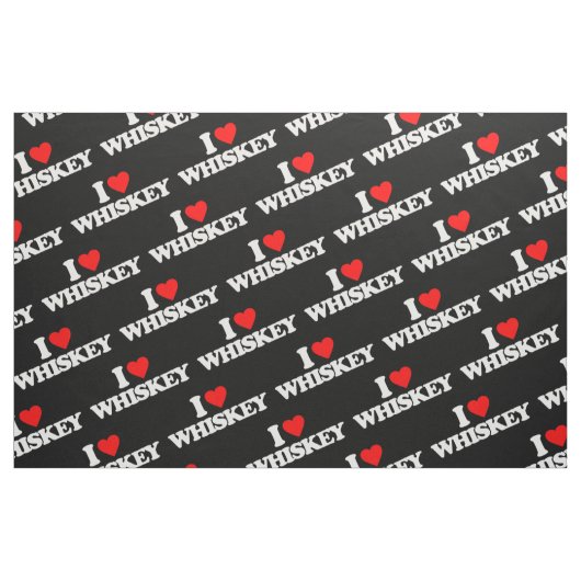 I LIEBE-WHISKY STOFF (Fat Quarter (45,7 x 55,9 cm))