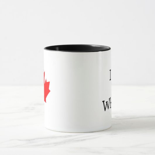 I Liebe Whistler Tasse (Zentrum)