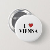 I Liebe Wien Button (Vorne & Hinten)
