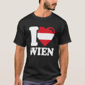 I Liebe Wien Hauptstadt Österreich I Liebe Wien 1 T-Shirt (Vorderseite)