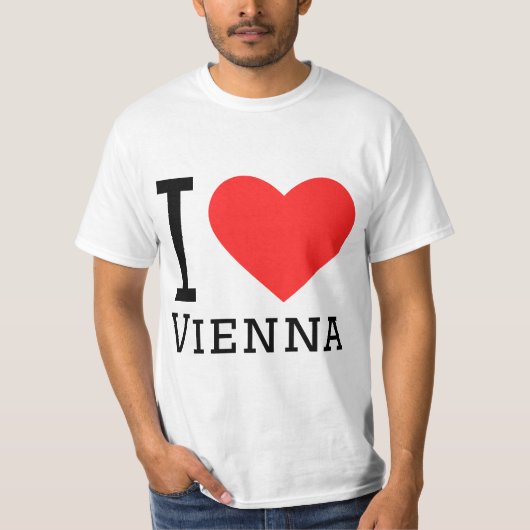 I Liebe Wien T-Shirt (Vorderseite)