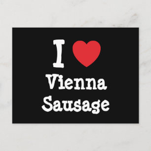I Liebe Wien T - Shirt Postkarte