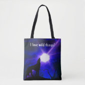 "I Liebe Wild Things" Tasche (Vorderseite)
