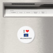 I Liebe Williamsport Pennsylvania Magnet (In Situ (Geschirrspüler))