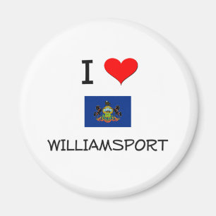 I Liebe Williamsport Pennsylvania Magnet