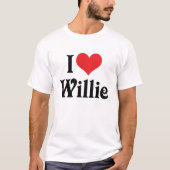 I Liebe Willie T-Shirt (Vorderseite)