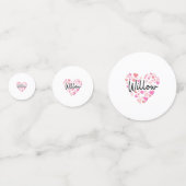 I Liebe Willow Konfetti (Vorderseiten)