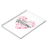 I Liebe Willow Notizblock (Linke Seite)