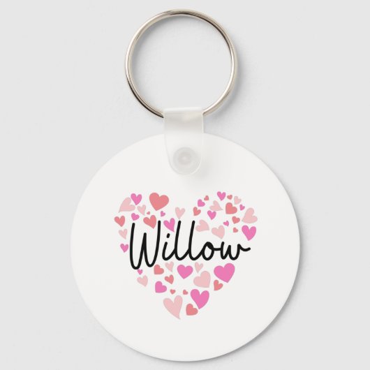 I Liebe Willow Schlüsselanhänger (Vorderseite)